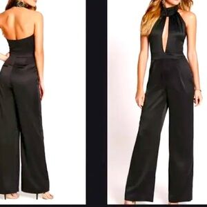 Guess Black Halter Jumpsuit